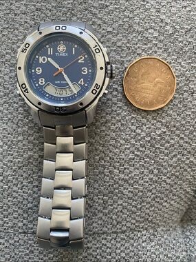 Timex Silver Stainless Steel Men’s Watch